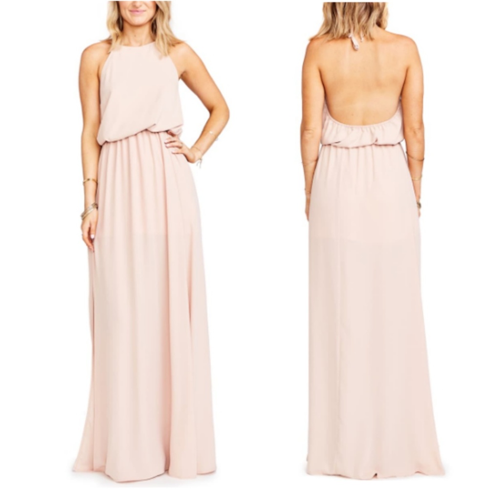 NWT Show Me Your MuMu 'Heather' Halter Dress | xs